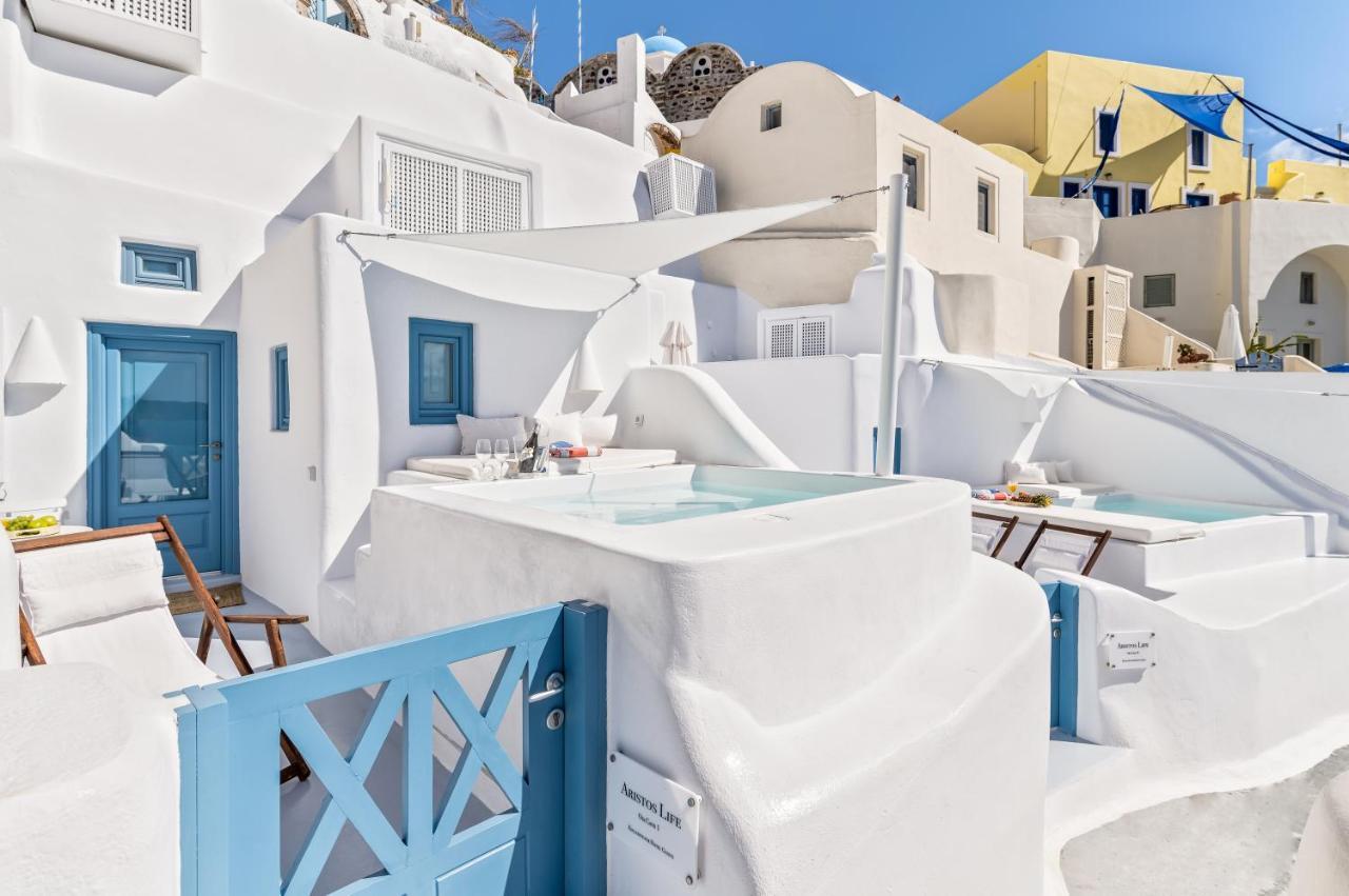 Aristos Life Luxury Cave Villas Oía Dış mekan fotoğraf